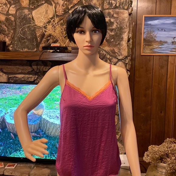 Midnight Bakery Other - 4/$10 Midnight Bakery Lace Neckline Camisole